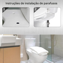 ✨ Kit de Parafusos Reforçados para Fixação de Assento de Vaso Sanitário 🚽