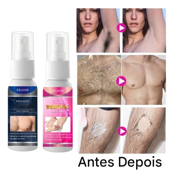 Novo spray depilatório semipermanente Conservatiy®