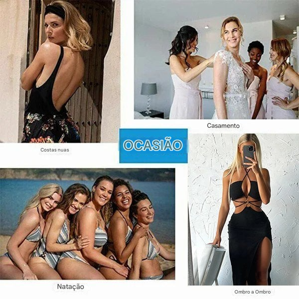 Sutiã Lifting Invisível ⚡ (Sem Látex e Antialérgico)