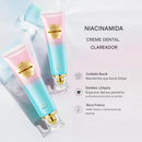 (Compre 1 Leve 2) ✨🦷 Creme dental clareador com niacinamida - Para dentes mais brancos e saudáveis!