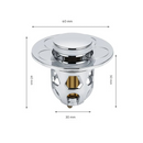 Tampas universais para ralos de pia