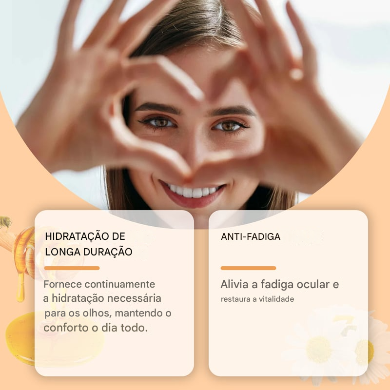 🐝 Sérum de limpeza para os olhos com mel puro 👀