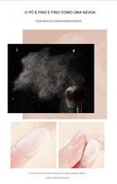 Pó Compacto de Beleza para Fixação da Maquiagem