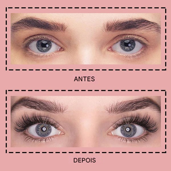 Conjunto de Cílios Magnéticos 3D