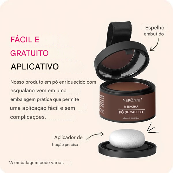 💥Cobertura de raiz (do cabelo)