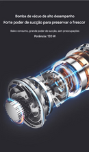 🥗Mantenha seus alimentos frescos – ✨Mini selador a vácuo sem fio