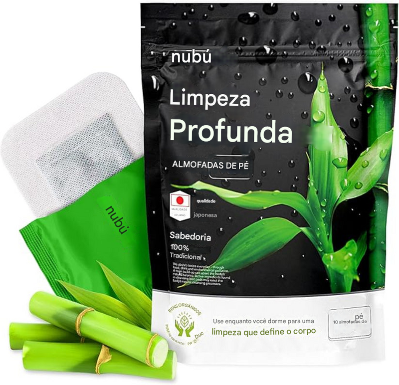 Adesivo Detox de Gengibre para Limpeza Profunda dos Pés (10 Unidades) – Compre 3 e Leve 1 Grátis ✅