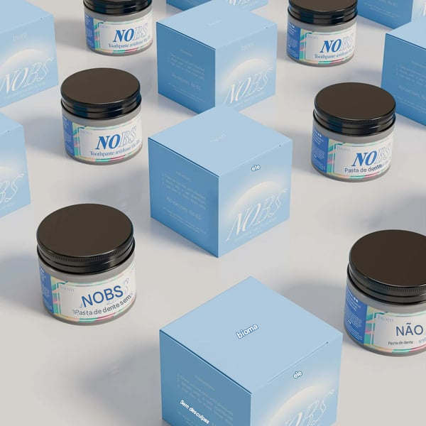 Tabletes de Creme Dental NOBS – Nano Hidroxiapatita, Sem Flúor, Sem Plástico, Ecológico e Ideal para Viagens 🌱🦷✈️