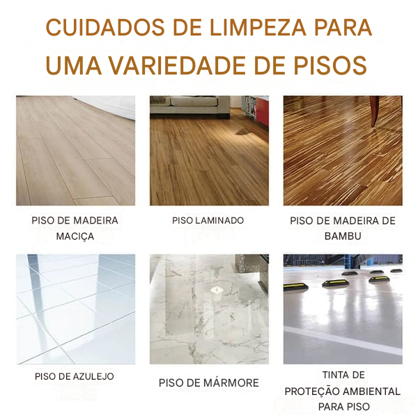 Limpador de piso multiuso