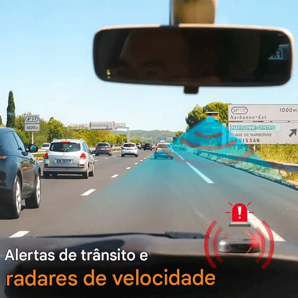 Detector de radar a laser de longo alcance definitivo