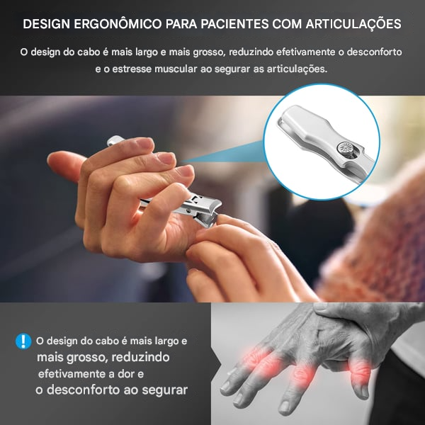 🔥Cortador de unhas de aço inoxidável ultra afiado