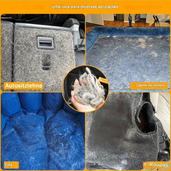 🐱🐶Luvas removedoras de pelos de animais de estimação