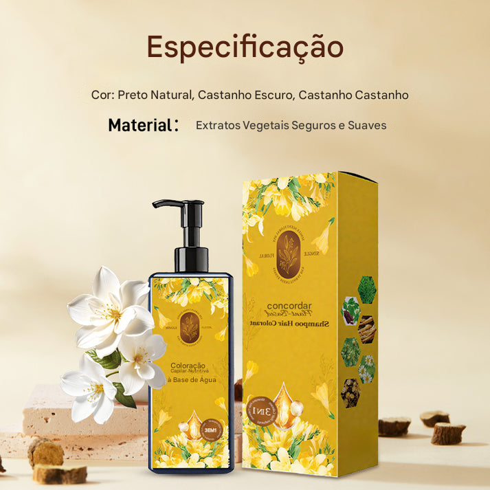 🔥 Promoção imperdível🔥 Tintura capilar nutritiva à base de plantas