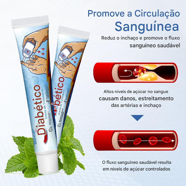 Creme de tratamento para diabetes Biancat® VitaGluco
