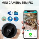 🔥 Mini câmera de segurança magnética sem fio HD 1080p