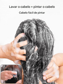 💥 Extrato Puro de Plantas para Tintura em Espuma de Cabelo Grisalho