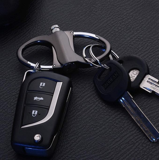 🎁Último dia 🔥Isqueiro com chaveiro 🔒Compacto e prático, nunca se perde