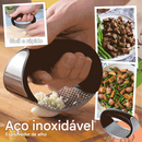 Espremedor de alho de aço inoxidável