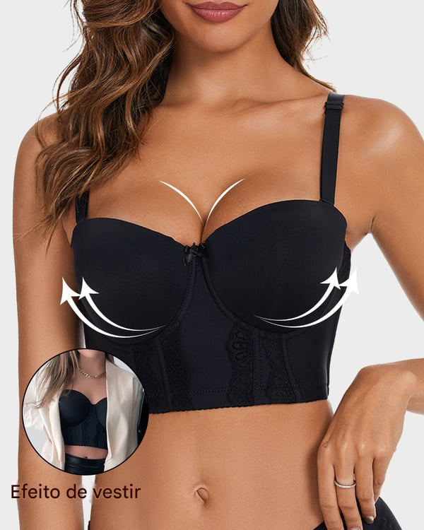 🔥 SUPER PROMOÇÃO 🔥 Sutiã Sem Alças com Costas Baixas ✅