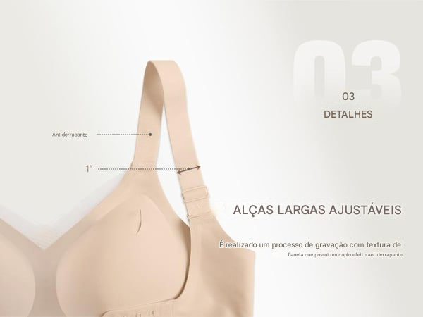 🎉🏆 Sutiã Feminino Sem Fio com Decote em V e Tiras Cruzadas em Tule – Bralette Confortável, Sem Aro, Sem Costura, Push-Up, Suporte para Camisetas, Ideal para o Dia a Dia ✅