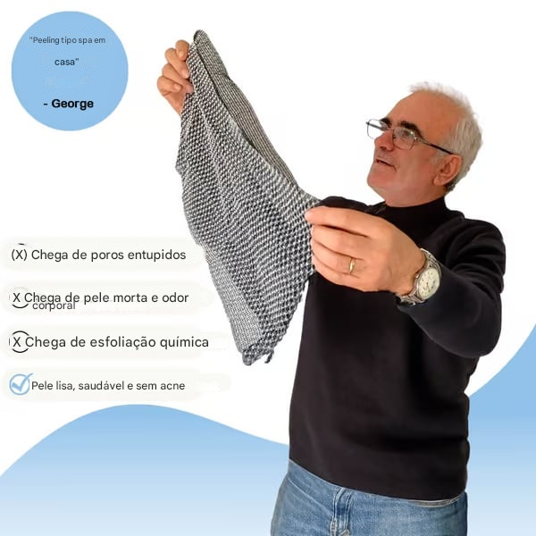 🧼Toalha de banho esfoliante antibacteriana🚿