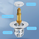 Tampas universais para ralos de pia