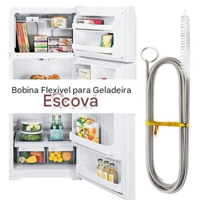 Kit de Drenagem e Limpeza para Geladeira – Desentupidor e Higienizador