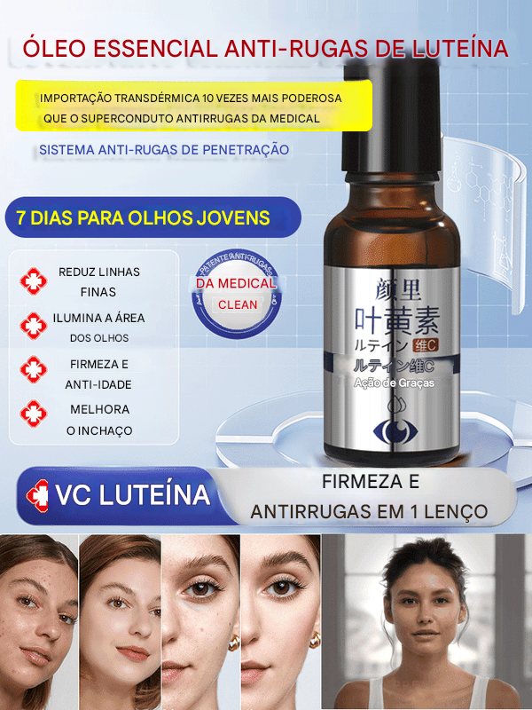 🔥Óleo Essencial Antirrugas de Luteína