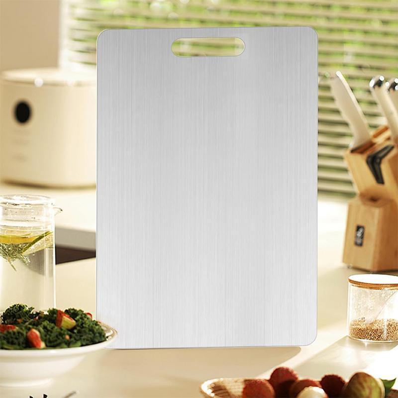 🔥Tábua de corte dupla face de aço inoxidável