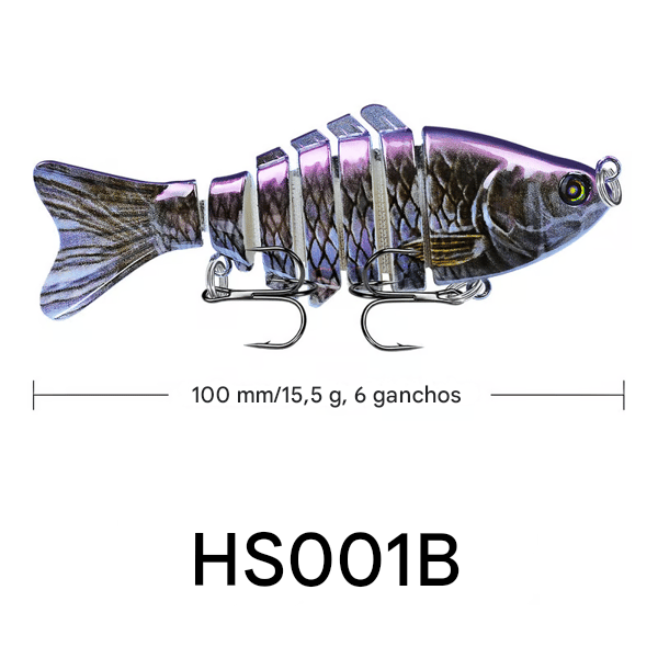 🐟 (Equipamento de pesca) - Isca de natação biônica