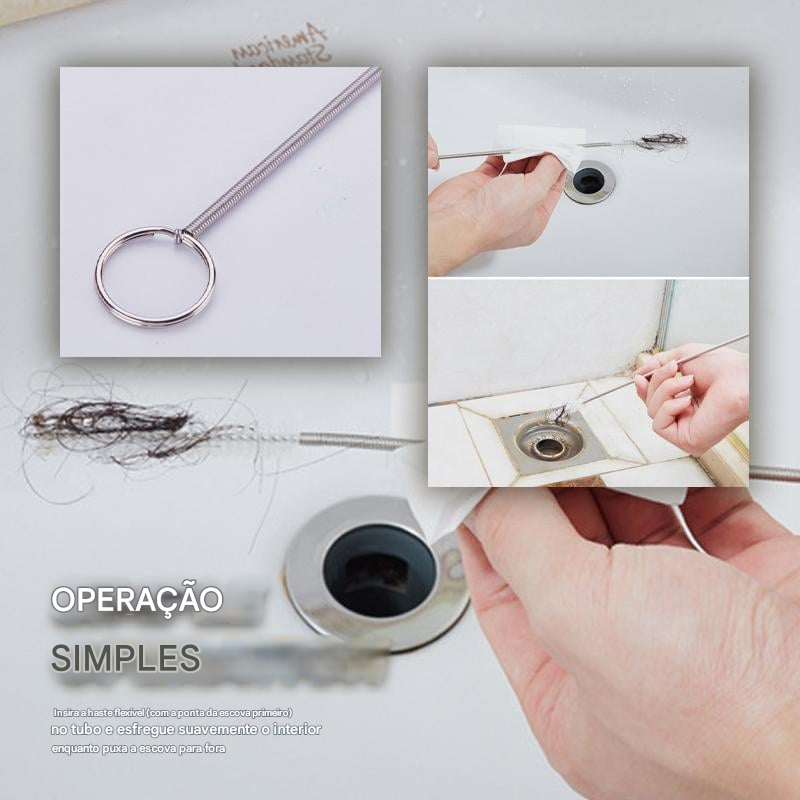 Kit de Drenagem e Limpeza para Geladeira – Desentupidor e Higienizador