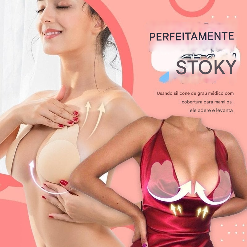 Sutiã Lifting Invisível ⚡ (Sem Látex e Antialérgico)