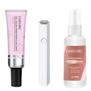 Conjunto Mágico de Cola Fixa para Unhas – Kit de Arte para Unhas 3 em 1