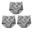 🔥Calcinha feminina plus size de algodão puro com cintura alta e controle de barriga