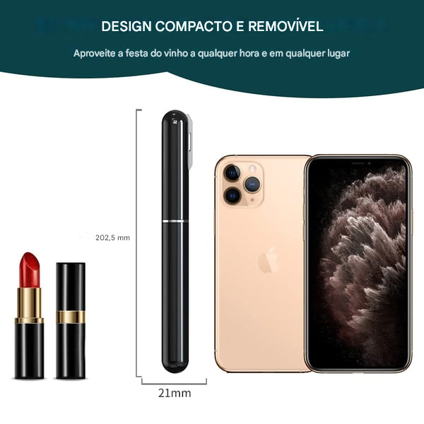 Saca-rolhas de Vinho por Pressão de Ar🍾