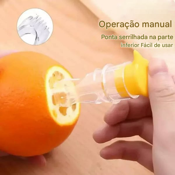 Novo espremedor de limão com tampa de rosca 🍋✨