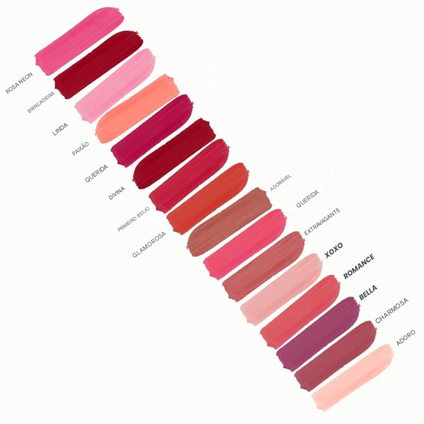 💋 Batom com duração de 24 horas, sem retoques