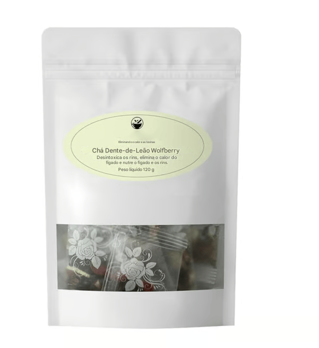 Chá de Dente-de-leão com Goji Berry – uma mistura natural de seis ingredientes herbais