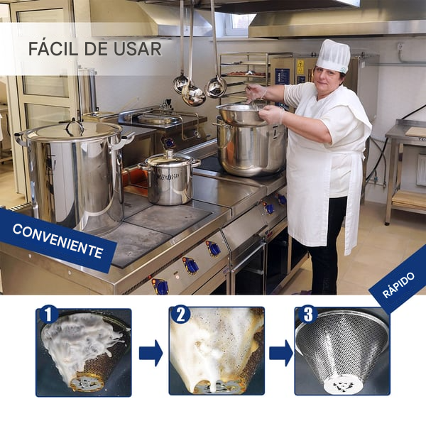 Pasta de limpeza mágica de aço inoxidável com nanotecnologia - SEGURA PARA SUPERFÍCIES, SEM RESÍDUOS