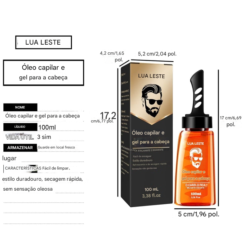 Pente com Gel para Estilo Fácil