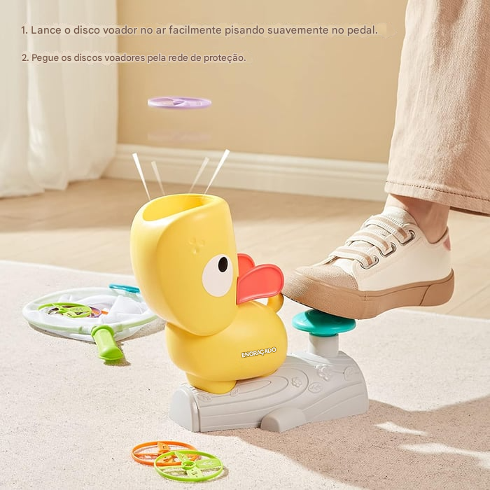🥏Brinquedos Lançadores de Discos Voadores para Crianças.