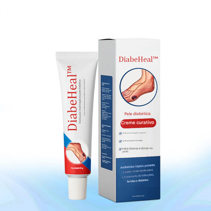 DiabeHeal™ Creme de Cicatrização da Pele para Diabéticos