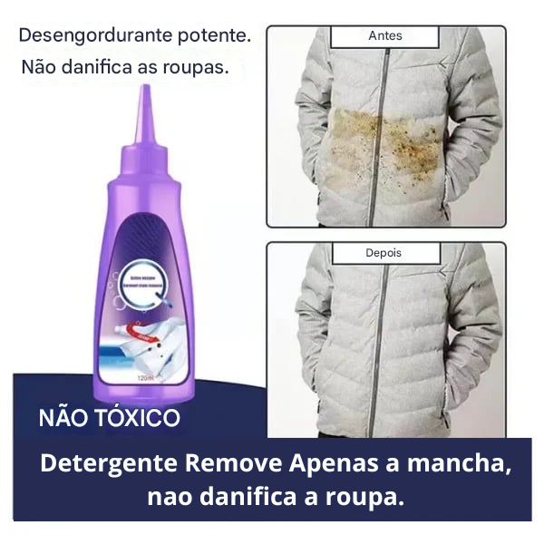 Removedor de manchas de enzimas ativas para roupas