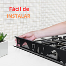 🎁Tampa Retrátil de Inox para Vão do Fogão – Adeus à Sujeira nas Laterais!