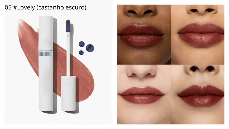 💋 Batom de 24 horas, sem necessidade de retoques