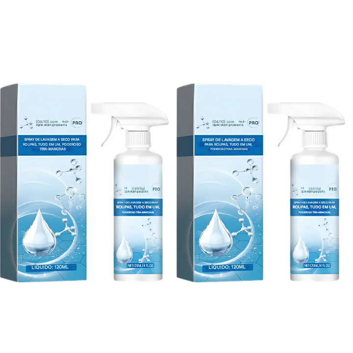 Removedor de Manchas Compre 2 e ganhe 1 GRÁTIS - Spray Potente para Roupas