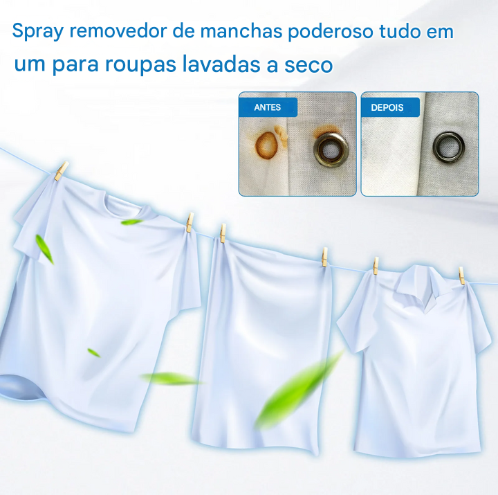 Removedor de Manchas Compre 2 e ganhe 1 GRÁTIS - Spray Potente para Roupas