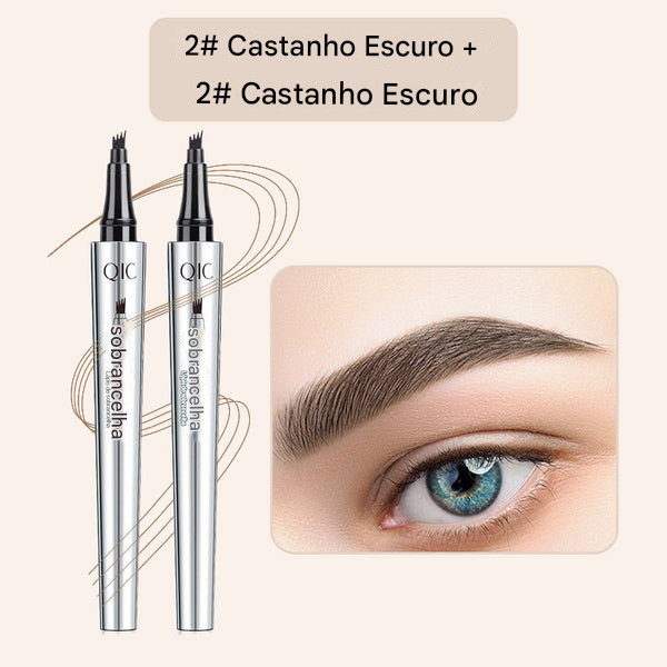 【🔥Compre 3 e ganhe 2 grátis🎁】Lápis de sobrancelha à prova d’água de alta qualidade