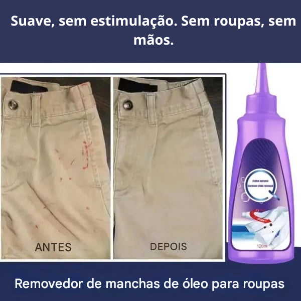 Removedor de manchas de enzimas ativas para roupas