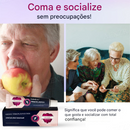 (Compre 1 Leve 2)🔥 Adesivo Termoplástico para Próteses Dentárias ⏳ Retenção Durável de Próteses.